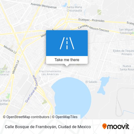 Calle Bosque de Framboyán map