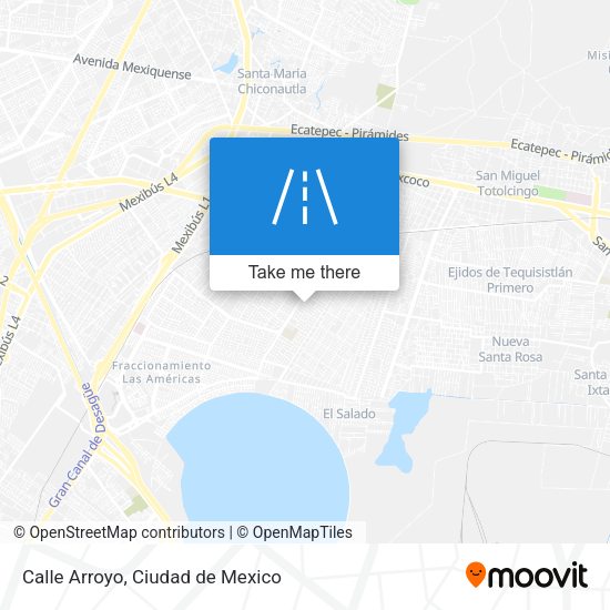 Mapa de Calle Arroyo