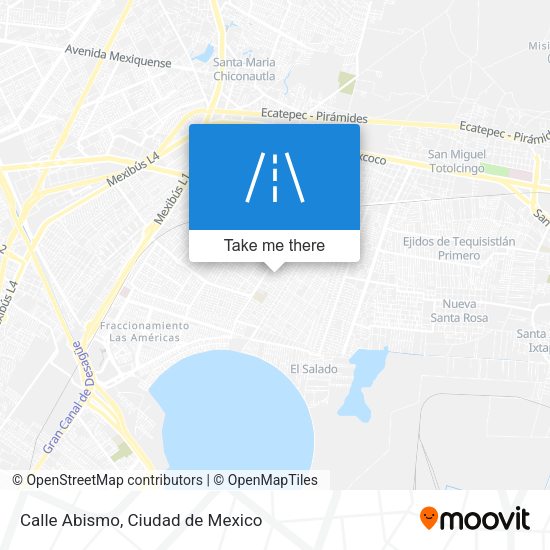 Mapa de Calle Abismo
