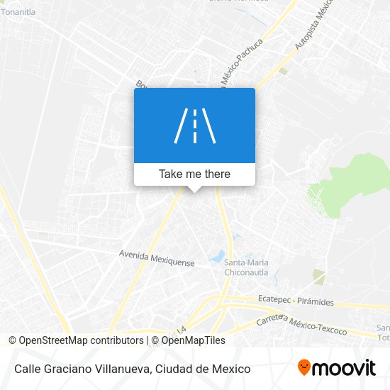 Mapa de Calle Graciano Villanueva
