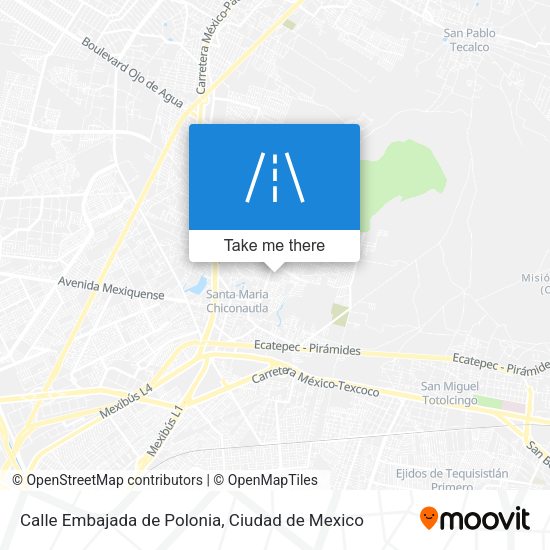 Calle Embajada de Polonia map