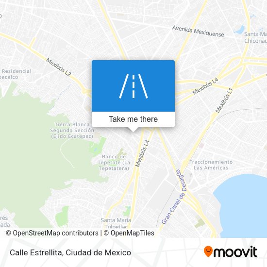 Calle Estrellita map