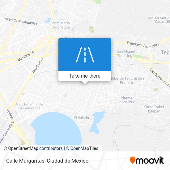 Mapa de Calle Margaritas