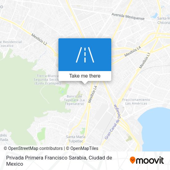 Privada Primera Francisco Sarabia map