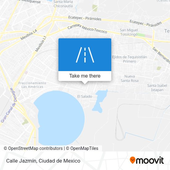 Mapa de Calle Jazmín