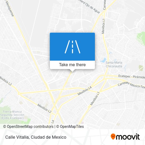 Calle Vitalia map