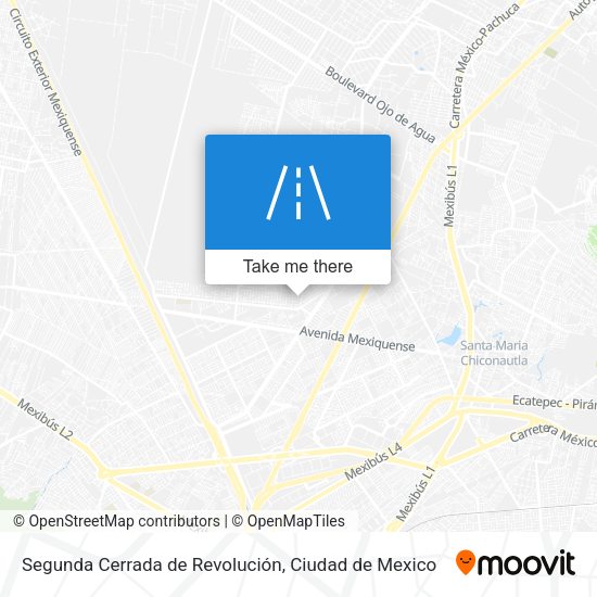 Segunda Cerrada de Revolución map