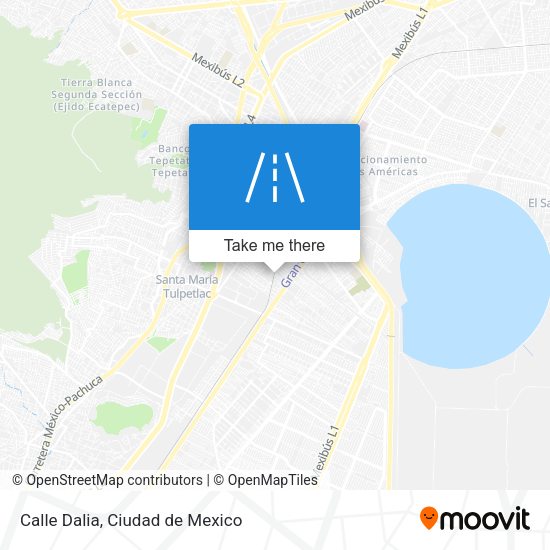Mapa de Calle Dalia