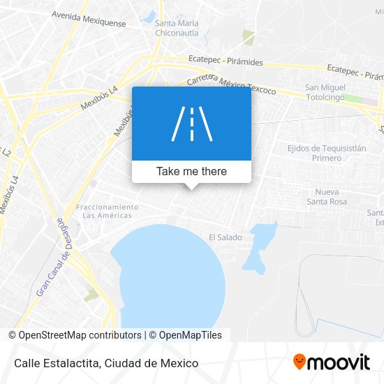 Mapa de Calle Estalactita