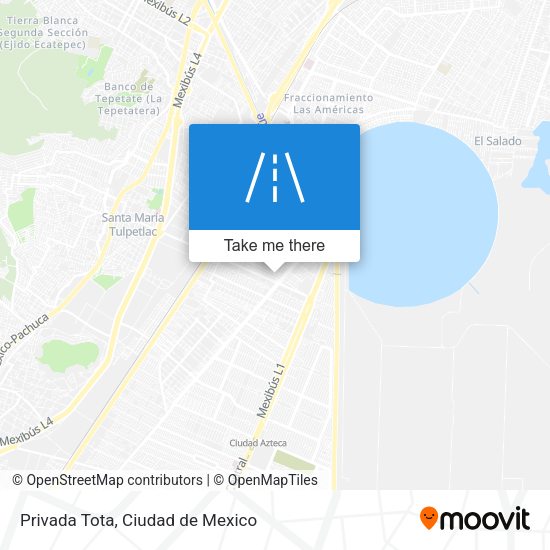 Mapa de Privada Tota