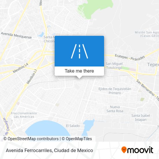 Avenida Ferrocarriles map