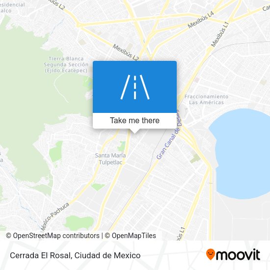 Cerrada El Rosal map