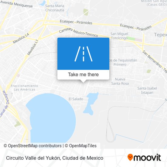 Mapa de Circuito Valle del Yukón