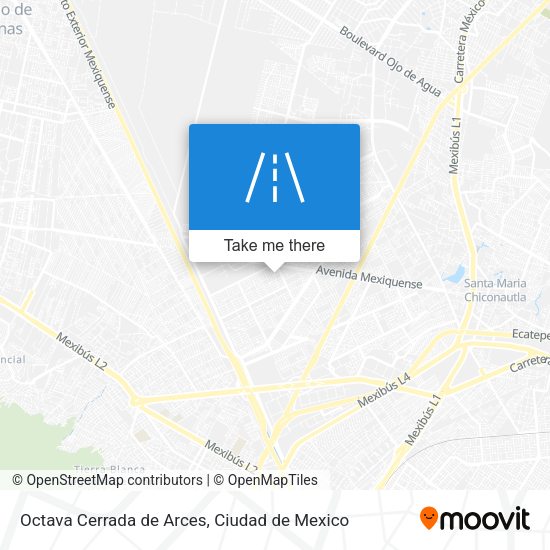 Octava Cerrada de Arces map