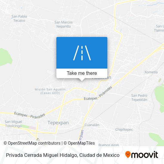 Mapa de Privada Cerrada Miguel Hidalgo