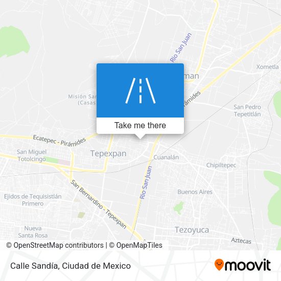 Calle Sandía map