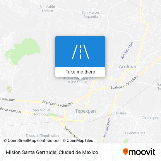 Misión Santa Gertrudis map