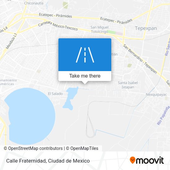 Mapa de Calle Fraternidad