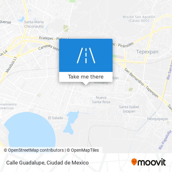 Calle Guadalupe map