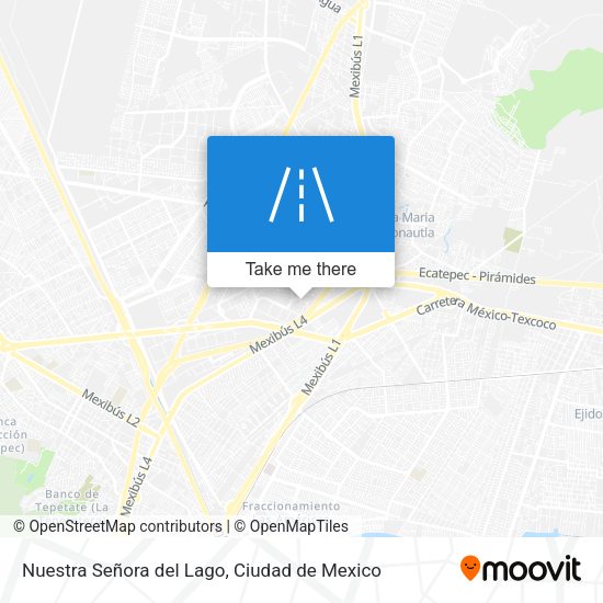 Nuestra Señora del Lago map