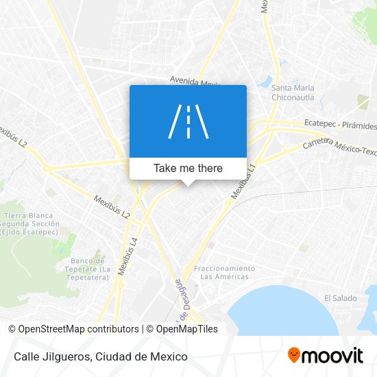 Calle Jilgueros map