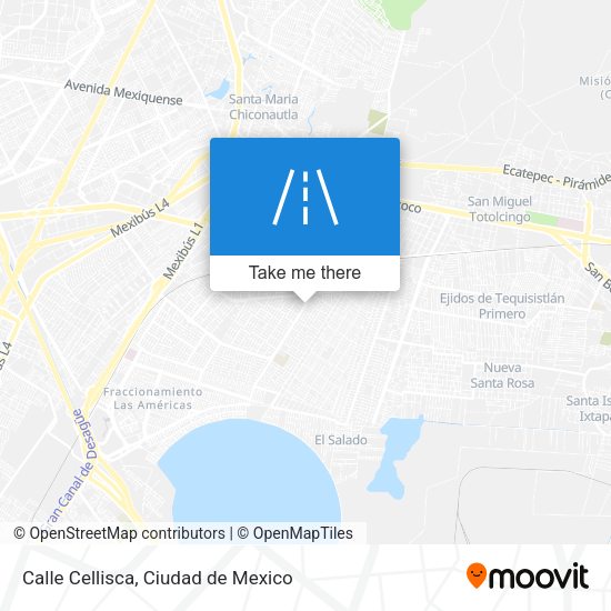 Mapa de Calle Cellisca