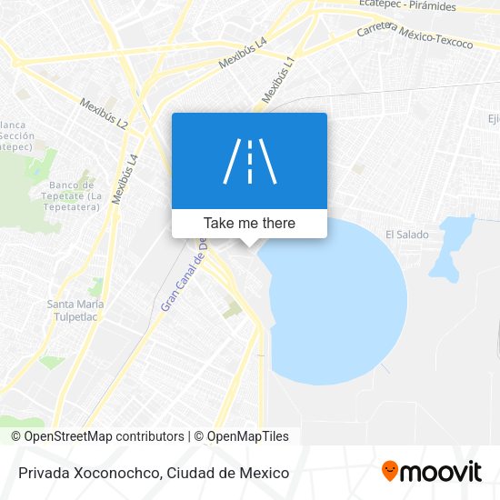 Privada Xoconochco map
