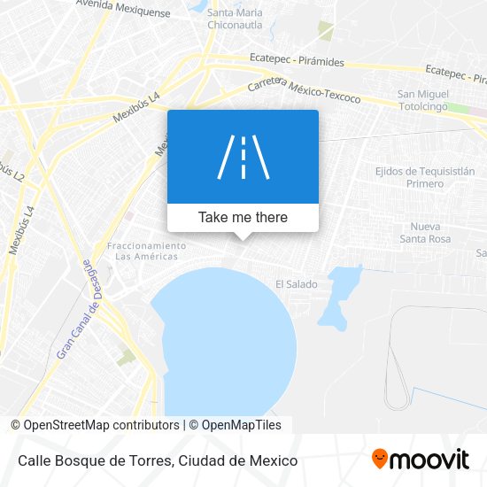 Mapa de Calle Bosque de Torres