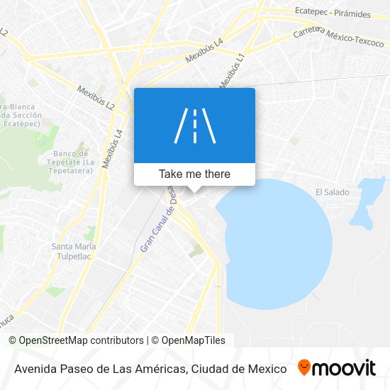 Avenida Paseo de Las Américas map