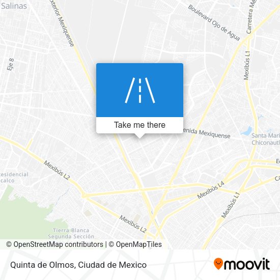 Mapa de Quinta de Olmos
