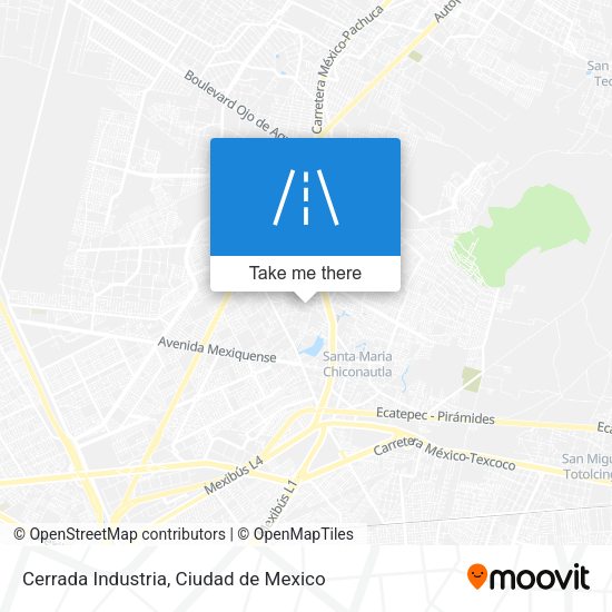 Mapa de Cerrada Industria