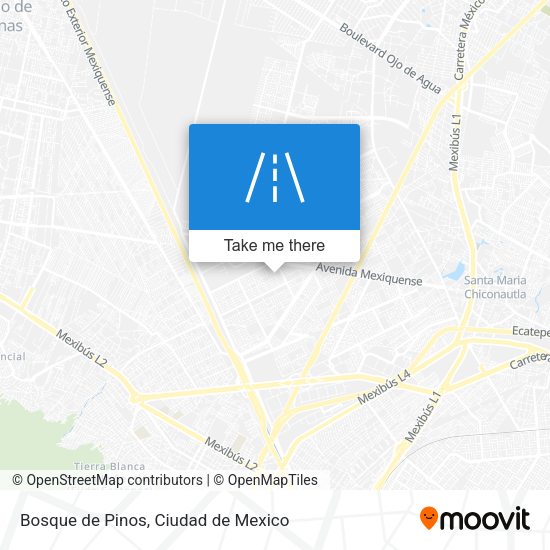 Bosque de Pinos map