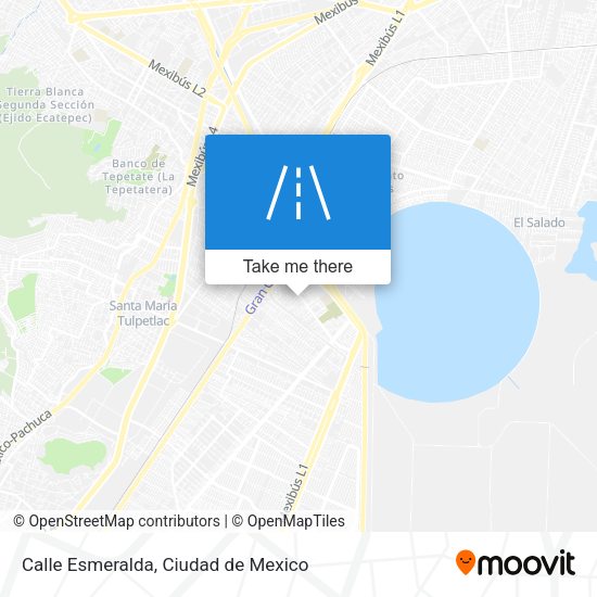 Calle Esmeralda map