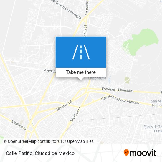 Mapa de Calle Patiño