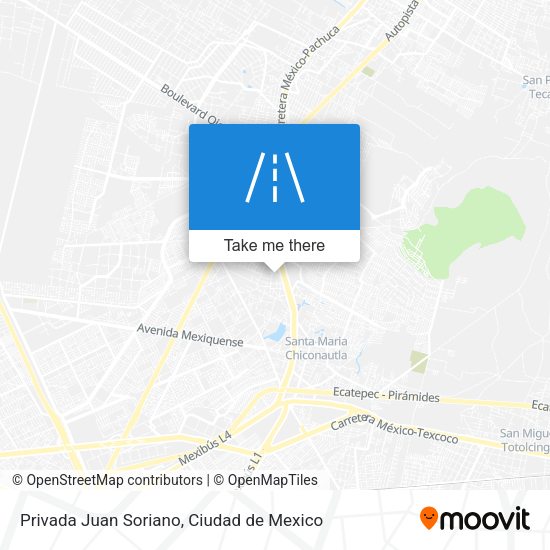 Privada Juan Soriano map