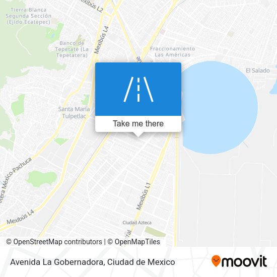 Mapa de Avenida La Gobernadora
