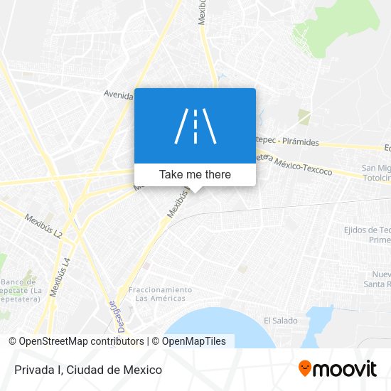 Mapa de Privada I