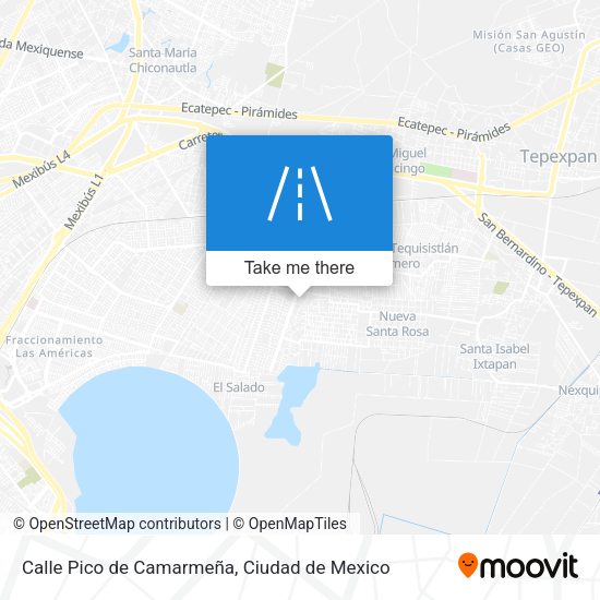 Calle Pico de Camarmeña map