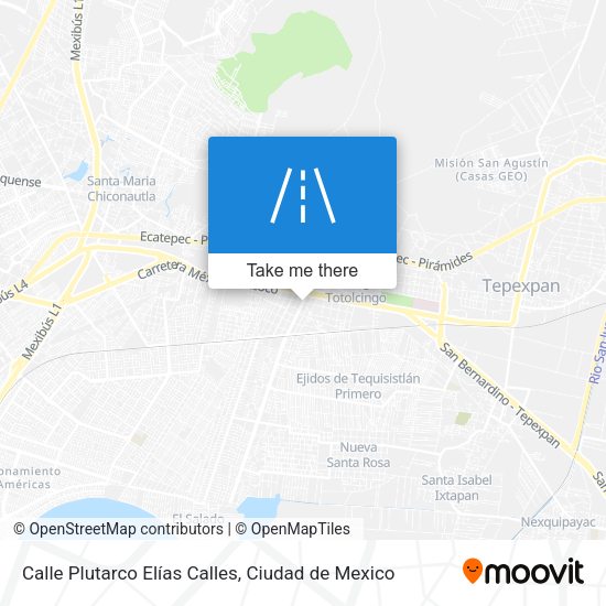 Mapa de Calle Plutarco Elías Calles