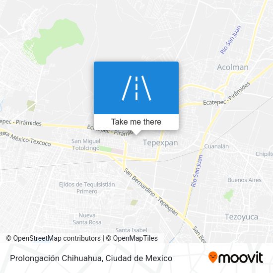 Mapa de Prolongación Chihuahua