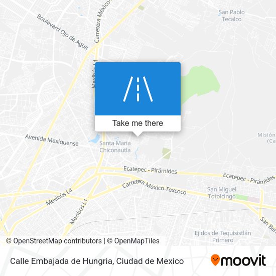 Calle Embajada de Hungria map