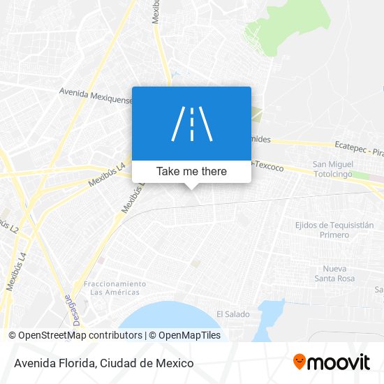 Mapa de Avenida Florida