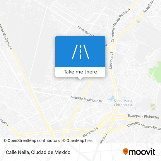 Calle Neila map