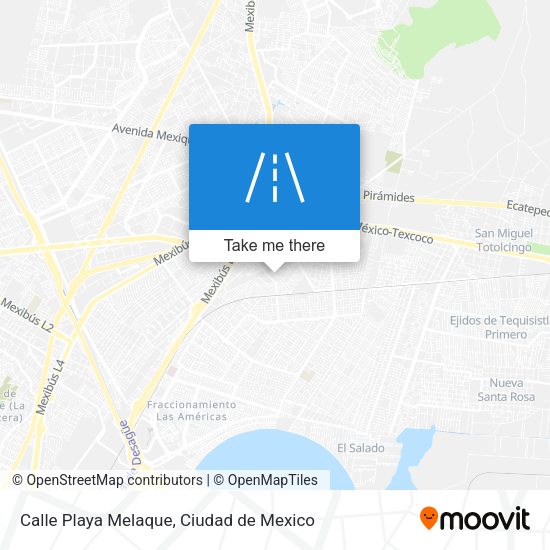 Calle Playa Melaque map