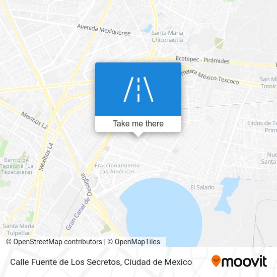 Calle Fuente de Los Secretos map