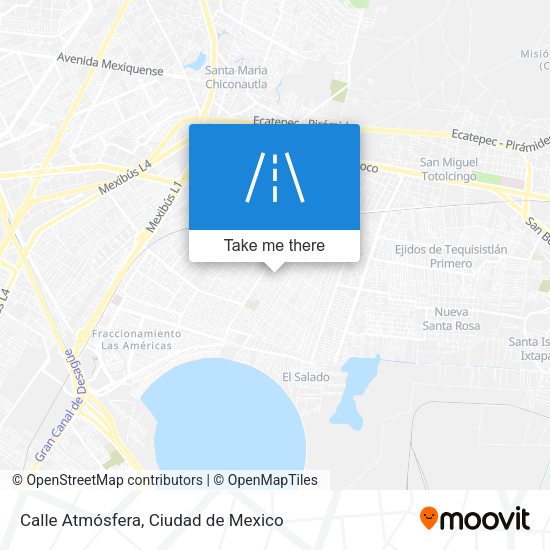 Calle Atmósfera map