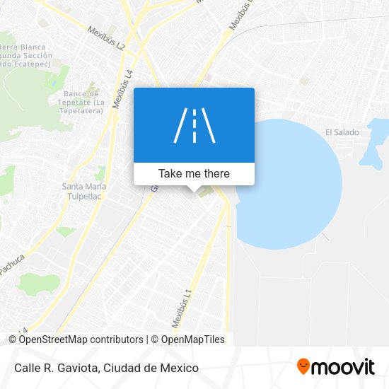Mapa de Calle R. Gaviota
