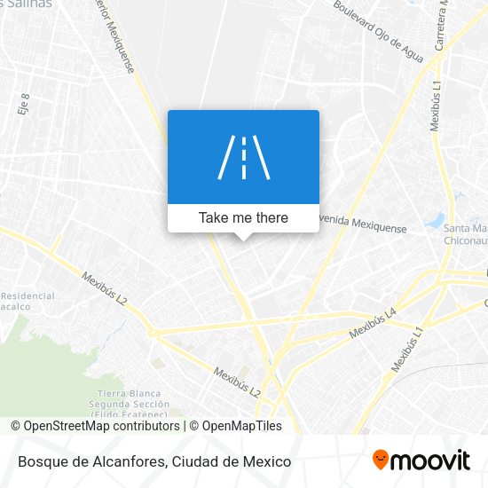 Bosque de Alcanfores map