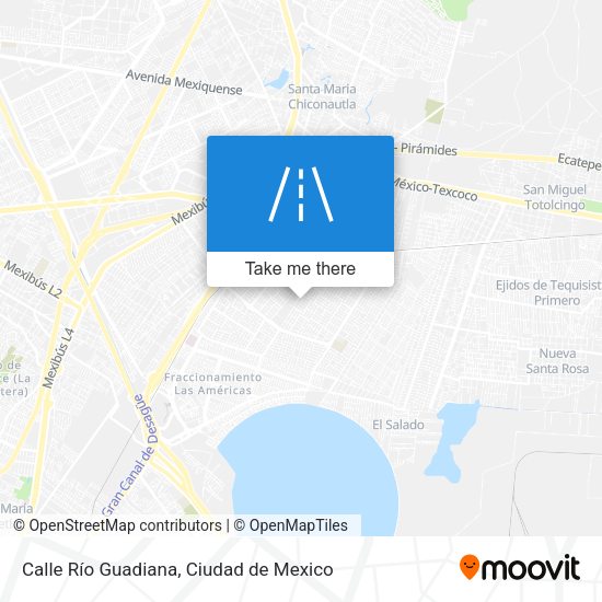 Mapa de Calle Río Guadiana