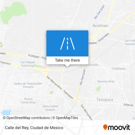Mapa de Calle del Rey